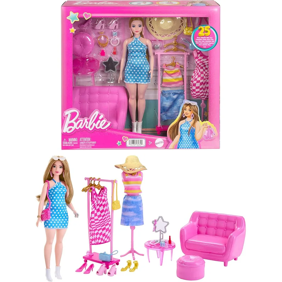 Barbie O Filme Conjunto Estilista com Armário — imagem 1