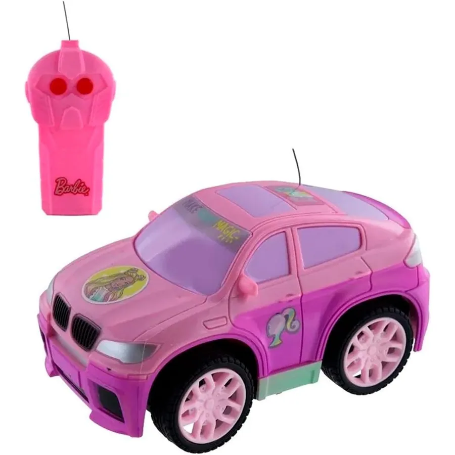 Carrinho de Controle Remoto Barbie Style Machine — imagem 1