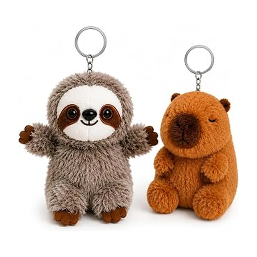 Kit 6 Mini Pelúcias Colecionáveis — imagem 1