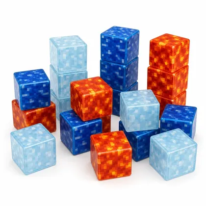 Pacote Extra: Lava, Gelo e Água do Minecraft