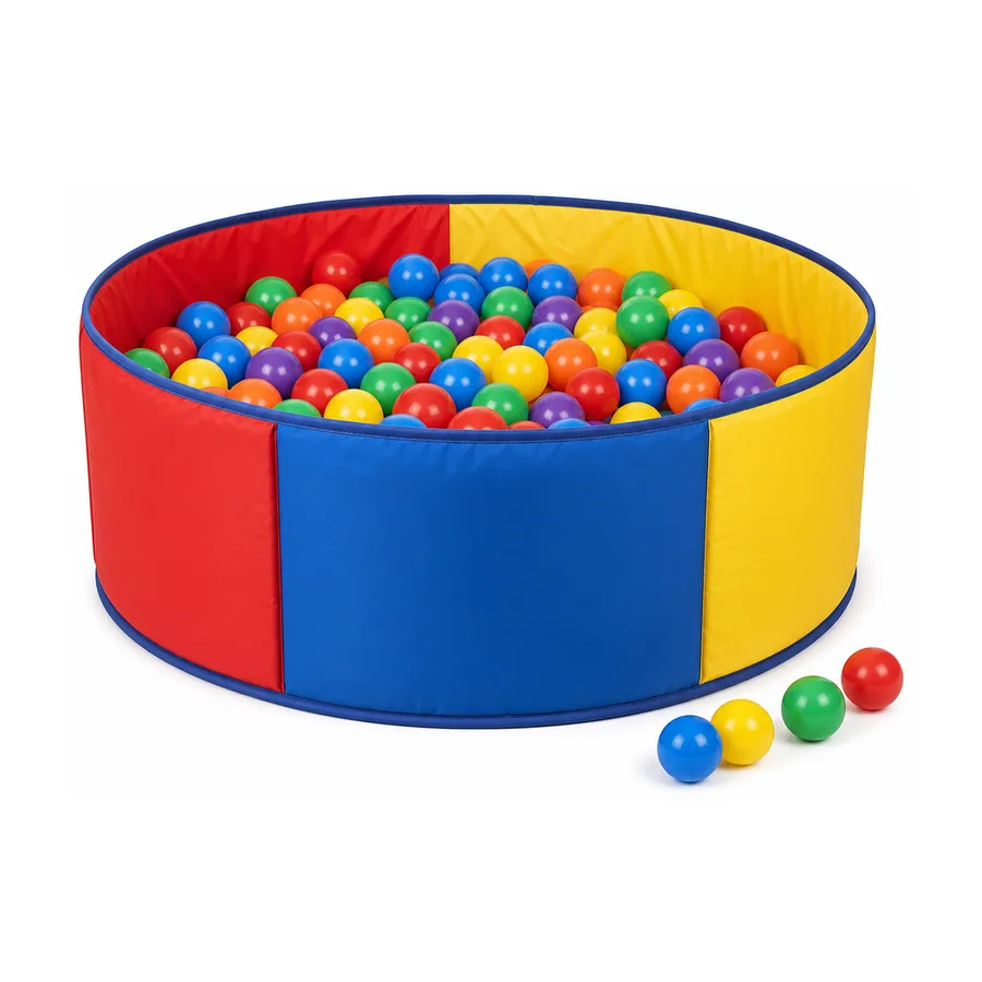 Piscina de Bolinhas Dobrável com 200 Bolinhas — imagem 1