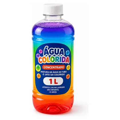 Sabão Colorido 1 Litro para Pistola de Água